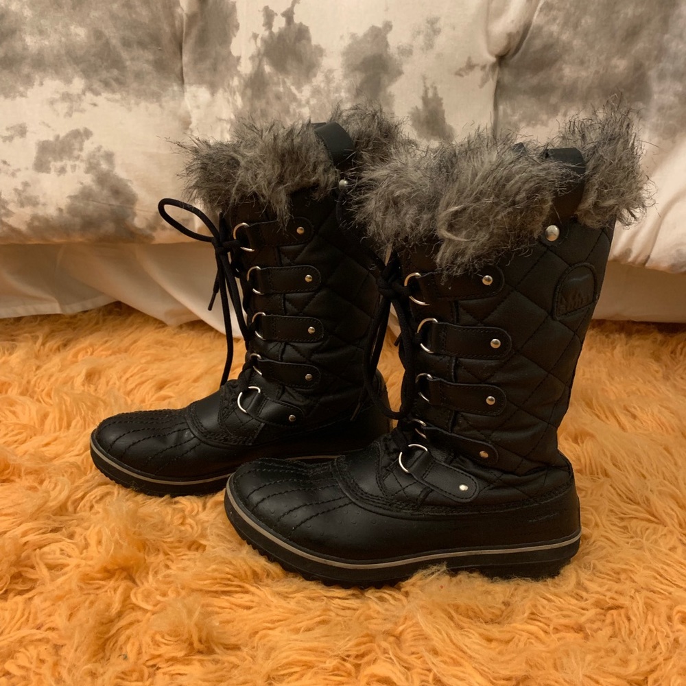 Women’s Sorel Black/Stone Tofino II Boot